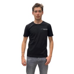 Ανδρικό T-shirt PACO&CO 2531002 BLACK Slim Fit