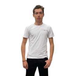 Ανδρικό T-shirt PACO&CO 2531002 WHITE Slim Fit