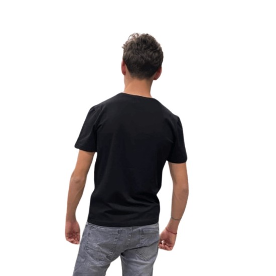 Ανδρικό T-shirt PACO&CO 2531002 BLACK Slim Fit