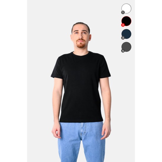 PACO&CO 2431810 BLACK T-SHIRT Μονόχρωμο 