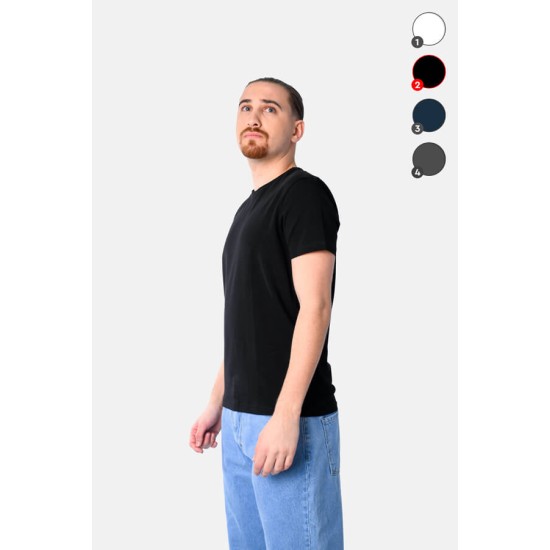 PACO&CO 2431810 BLACK T-SHIRT Μονόχρωμο 