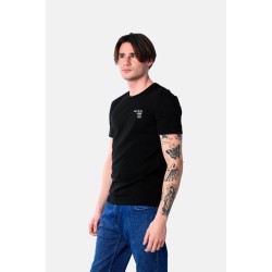 Ανδρικό T-shirt PACO&CO 2531001 BLACK Slim Fit