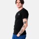 Ανδρικό T-shirt PACO&CO 2531001 BLACK Slim Fit