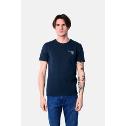 Ανδρικό T-shirt PACO&CO 2531001 NAVY Slim Fit