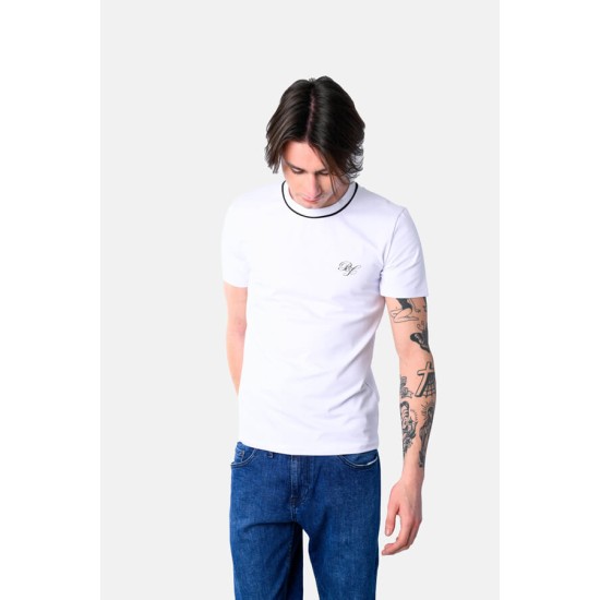 Ανδρικό T-shirt PACO&CO 2531003 WHITE
