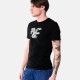 Ανδρικό T-shirt PACO&CO 2531005 BLACK Slim Fit