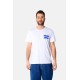 Ανδρικό T-shirt PACO&CO 2531046 WHITE Κανονική γραμμή- Cotton