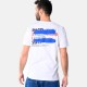 Ανδρικό T-shirt PACO&CO 2531046 WHITE Κανονική γραμμή- Cotton