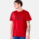 Ανδρικό T-shirt PACO&CO 2531051 BORDEAUX PLUS SIZE