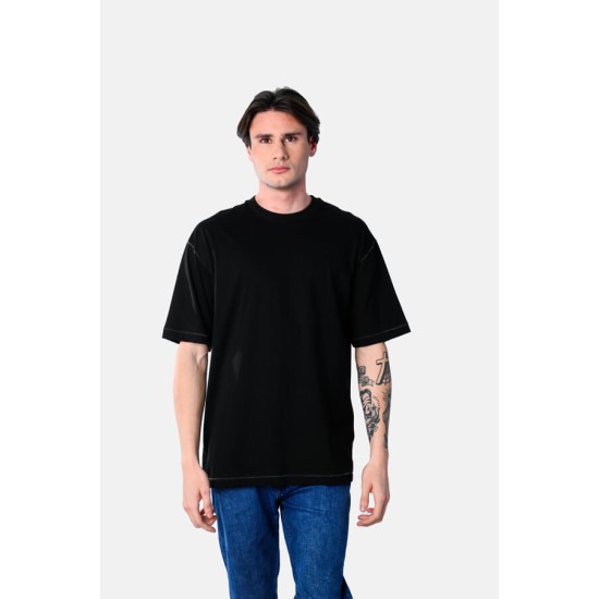 PACO&CO 2531080 BLACK T-SHIRT Oversized 