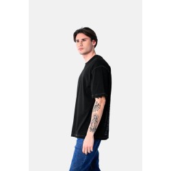 PACO&CO 2531080 BLACK T-SHIRT Oversized 