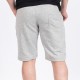 Ανδρική βαμβακερή βερμούδα PACO&CO 2431860 GREY