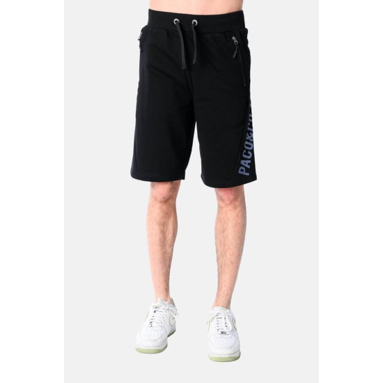 PACO&CO 2531402 BLACK Ανδρική Βερμούδα με φερμουαάρ
