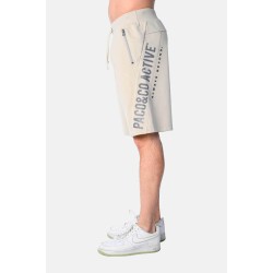 PACO&CO 2531402 BEIGE Ανδρική Βερμούδα με φερμουαάρ