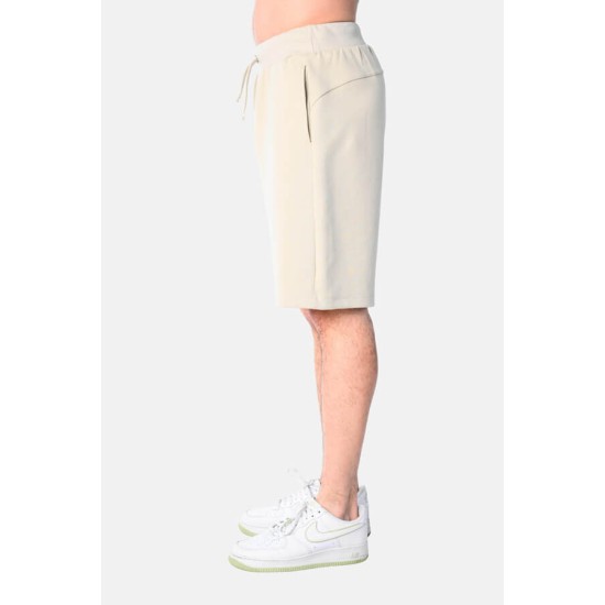 Ανδρική βαμβακερή βερμούδα PACO&CO 2531405 BEIGE