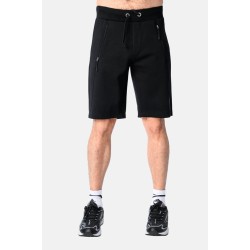 Ανδρική βαμβακερή βερμούδα PACO&CO 2531411 BLACK