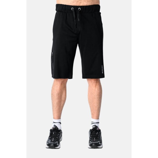 PACO&CO 2531412 BLACK Ανδρική Βερμούδα Βαμβακερή