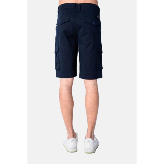 Ανδρική βερμούδα cargo PACO&CO 2548412 BLACK