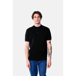 PACO&CO 2531089 BLACK Ανδρικό Polo Mao 