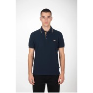 Ανδρική Μπλούζα Polo PACO&CO 2631082 NAVY Κανονική γραμμή