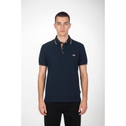 Ανδρική Μπλούζα Polo PACO&CO 2631082 NAVY Κανονική γραμμή