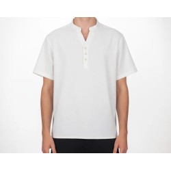 PACO&CO 2648525 WHITE Κοντομάνικο πουκάμσιο 