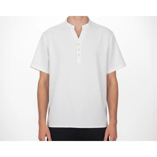 PACO&CO 2648525 WHITE Κοντομάνικο πουκάμσιο 