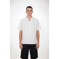 PACO&CO 2648525 WHITE Κοντομάνικο πουκάμσιο 