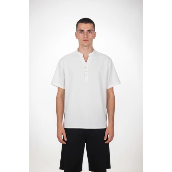 PACO&CO 2648525 WHITE Κοντομάνικο πουκάμσιο 