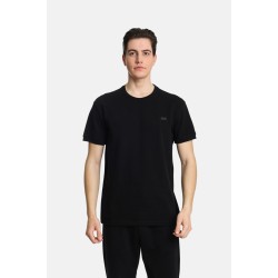 Ανδρικό T-shirt πικέ PACO&CO 2431096 BLACK 
