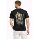 Ανδρικό T-shirt PACO&CO 2631027 BLACK MONA LISA