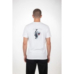 Ανδρικό T-shirt PACO&CO 2631027-1 WHITE AFRODITE