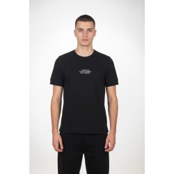 Ανδρικό T-shirt PACO&CO 2631045 BLACK Κανονική γραμμή- Cotton