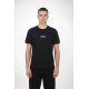 Ανδρικό T-shirt PACO&CO 2631045 BLACK Κανονική γραμμή- Cotton