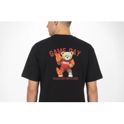 PACO&CO 2631063-1 BLACK BEAR T-SHIRT Oversized 