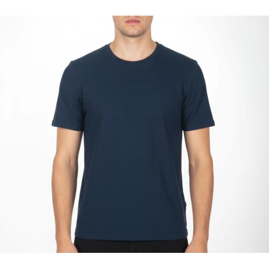 Ανδρικό T-shirt PACO&CO 2631090 NAVY T-shirt - πικέ