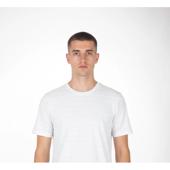 Ανδρικό T-shirt PACO&CO 2631090 WHITE T-shirt - πικέ