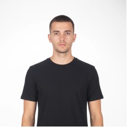 Ανδρικό T-shirt PACO&CO 2631090 BLACK T-shirt - πικέ