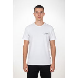 Ανδρικό T-shirt PACO&CO 2631027 WHITE MONA LISA