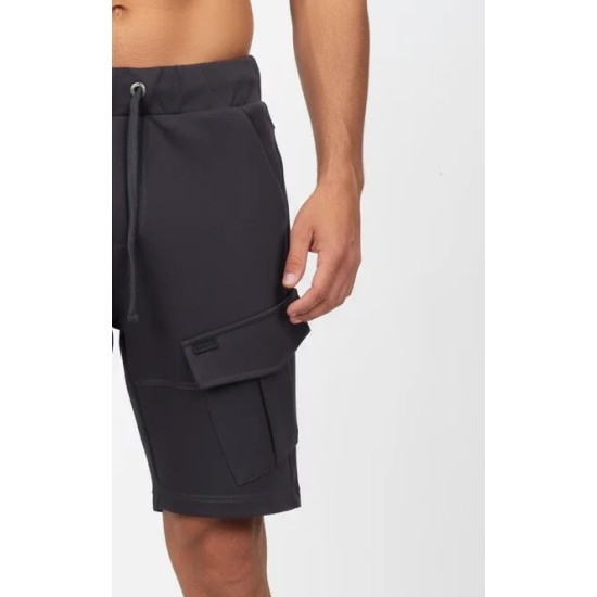 PACO&CO 2631404 BLACK Βερμούδα Cargo 