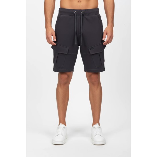 PACO&CO 2631404 BLACK Βερμούδα Cargo 