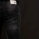 PROFIL 525 BLACK Ανδρικό Jean παντελόνι 