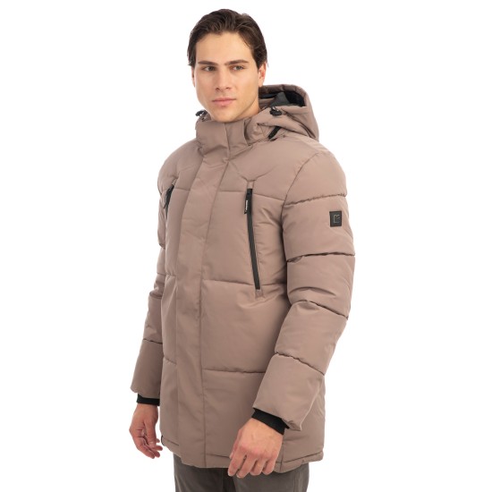REBASE 242RJK-2003 BEIGE Jackets Parka 