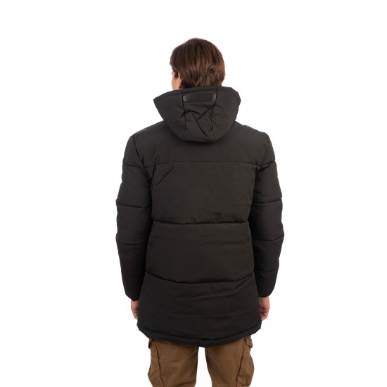 REBASE 242RJK-2003 BLACK Jackets Parka 