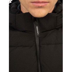Ανδρικό puffer μπουφάν REBASE 242RJK-2004 BLACK