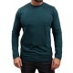 REBASE 242-RTS-9002 DEEP TEAL Ανδρική μακρυμάνικη μπλούζα