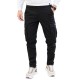 REBASE 242RCCP-4001 BLACK Ανδρικό cargo παντελόνι