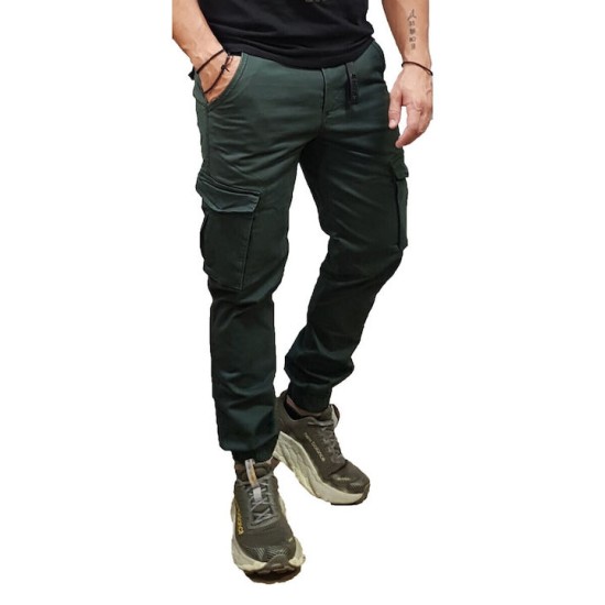 REBASE 242RCCP-4002 FOREST GREEN Ανδρικό cargo παντελόνι