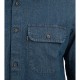 REBASE 242RDS-5000 DENIM BLUE Πουκάμισο Βαμβακερό