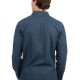 REBASE 242RDS-5000 DENIM BLUE Πουκάμισο Βαμβακερό
